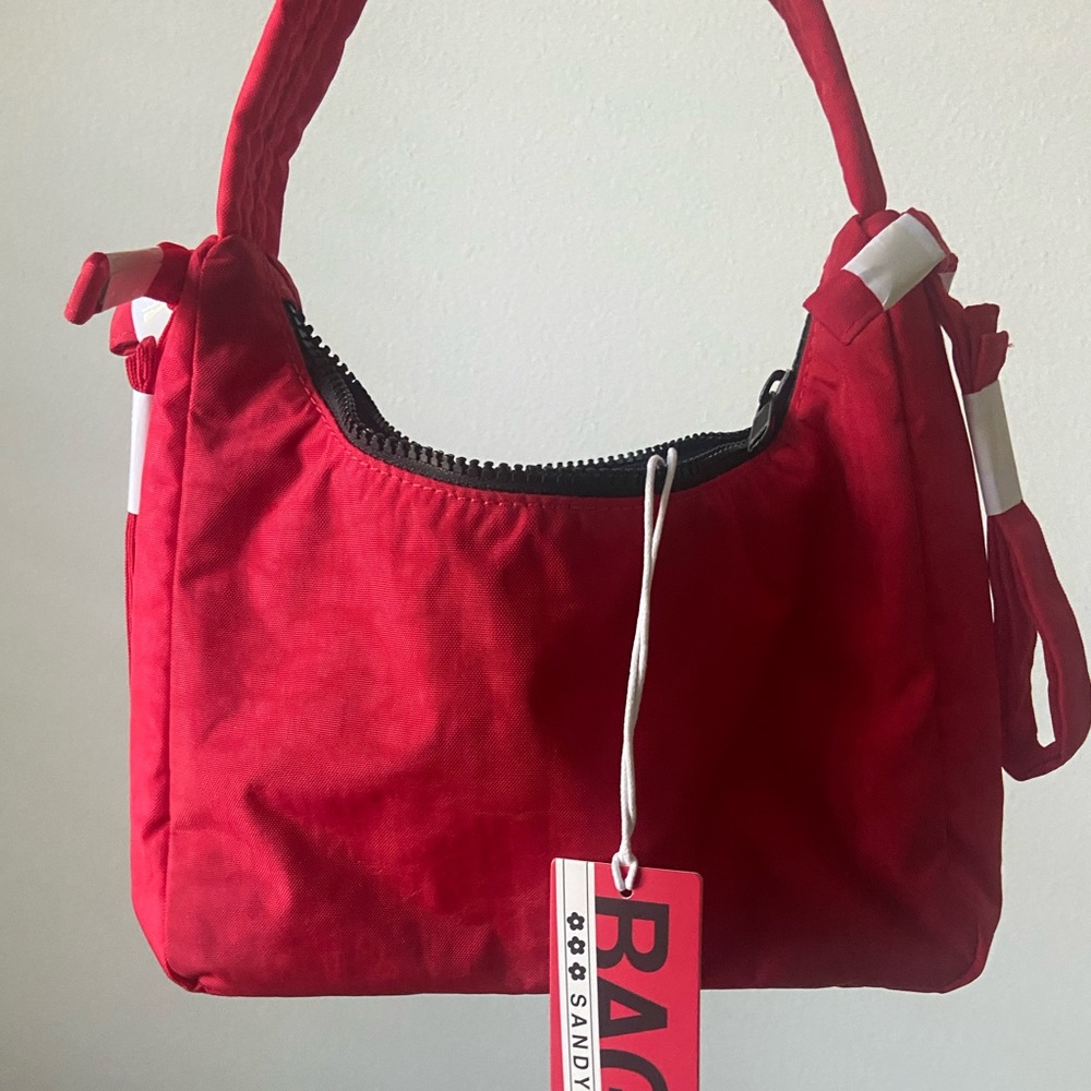 Sandy Liang x Baggu mini bow bag